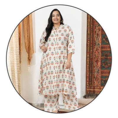 PLUS SIZE ETHNIC WEAR FOR WOMEN