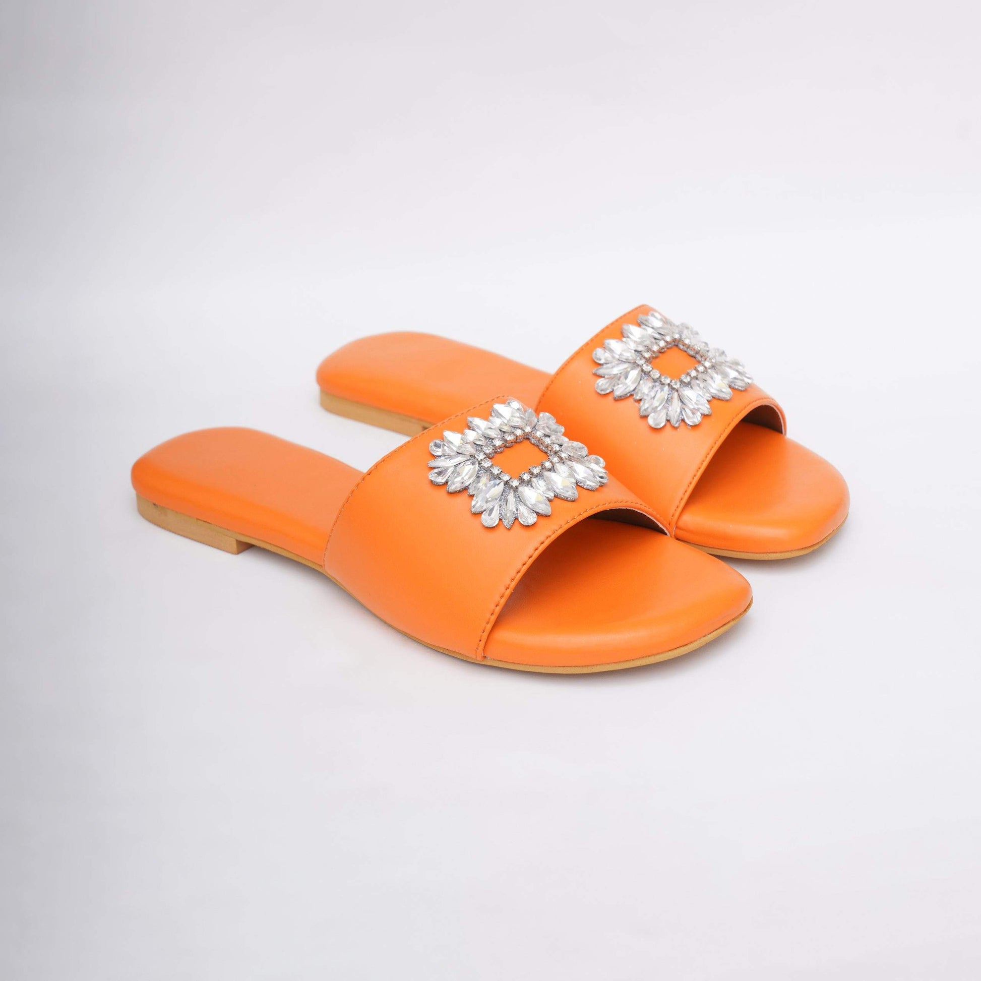 Orange Brooch Flats