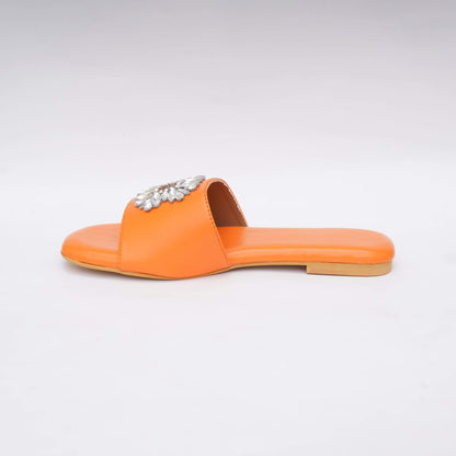 Orange Brooch Flats