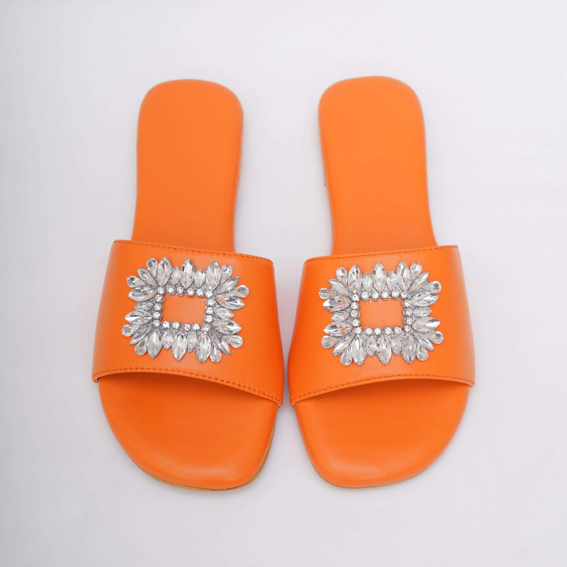 Orange Brooch Flats