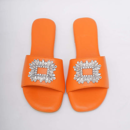 Orange Brooch Flats