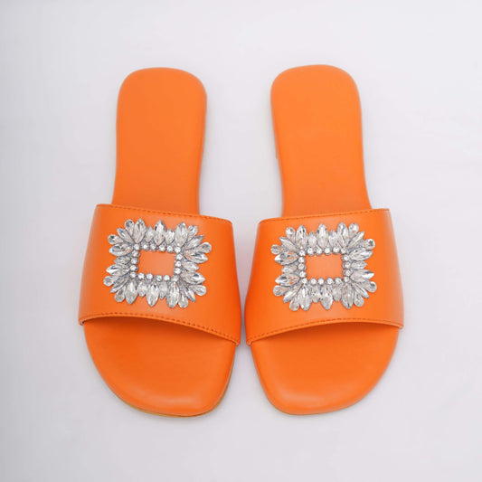 Orange Brooch Flats