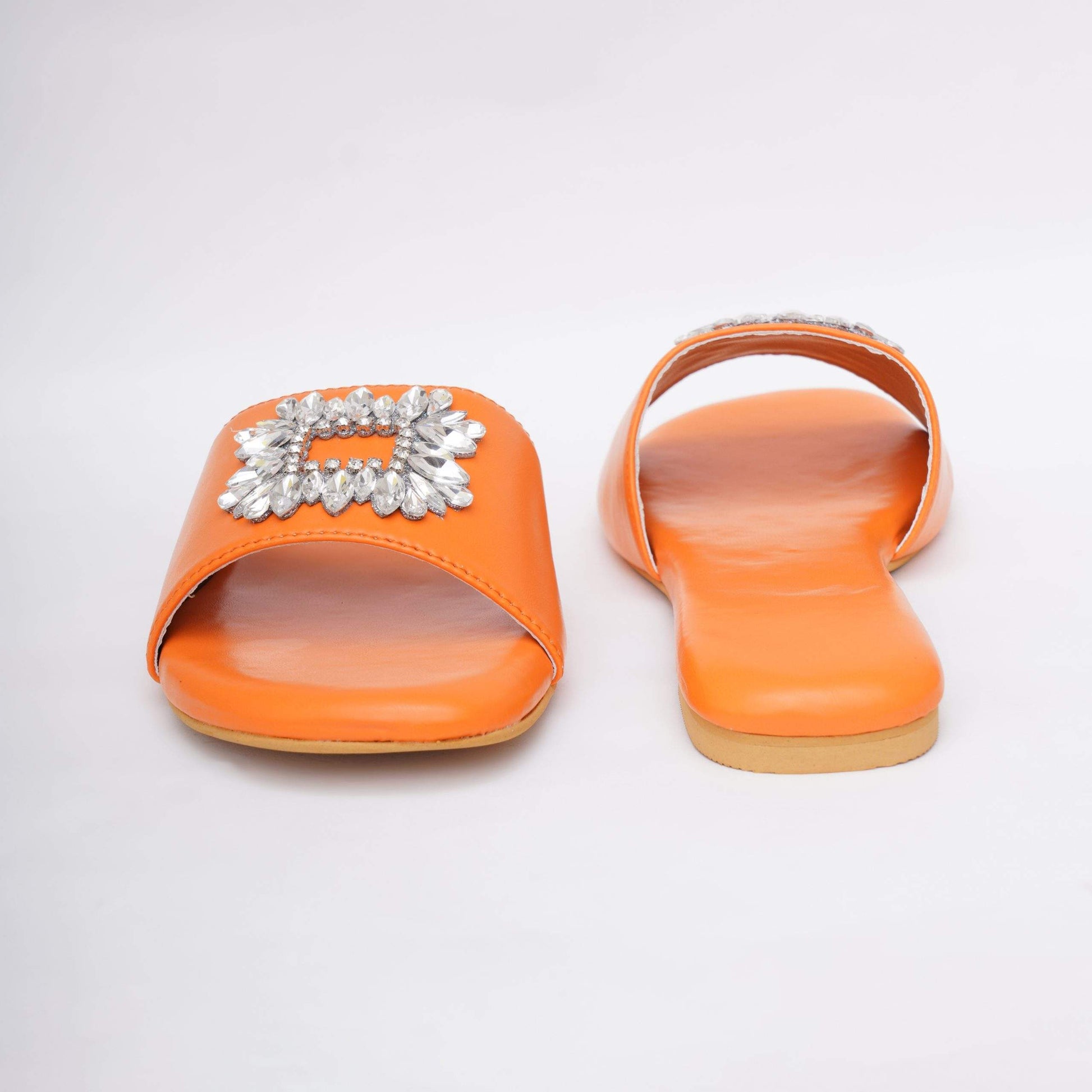 Orange Brooch Flats