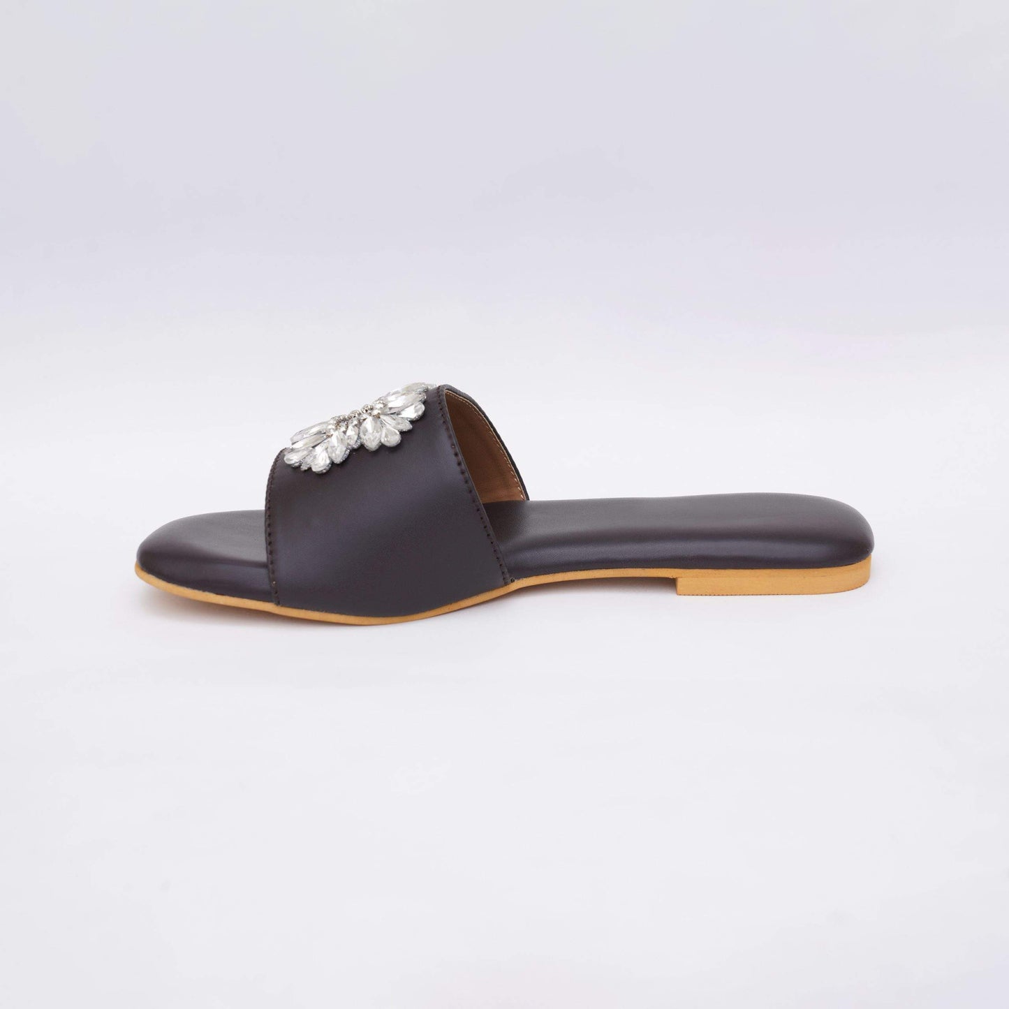 Black Brooch Flats