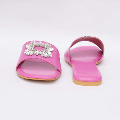 Pink Brooch Flats