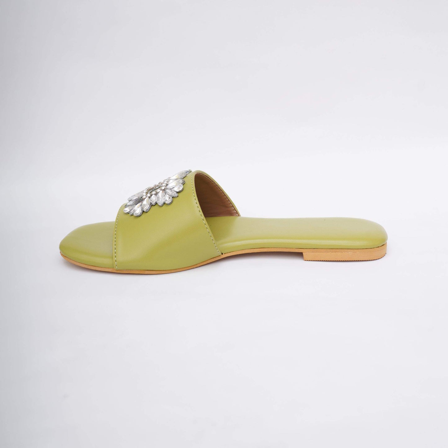 Green Brooch Flats