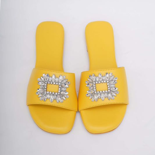 Yellow Brooch Flats