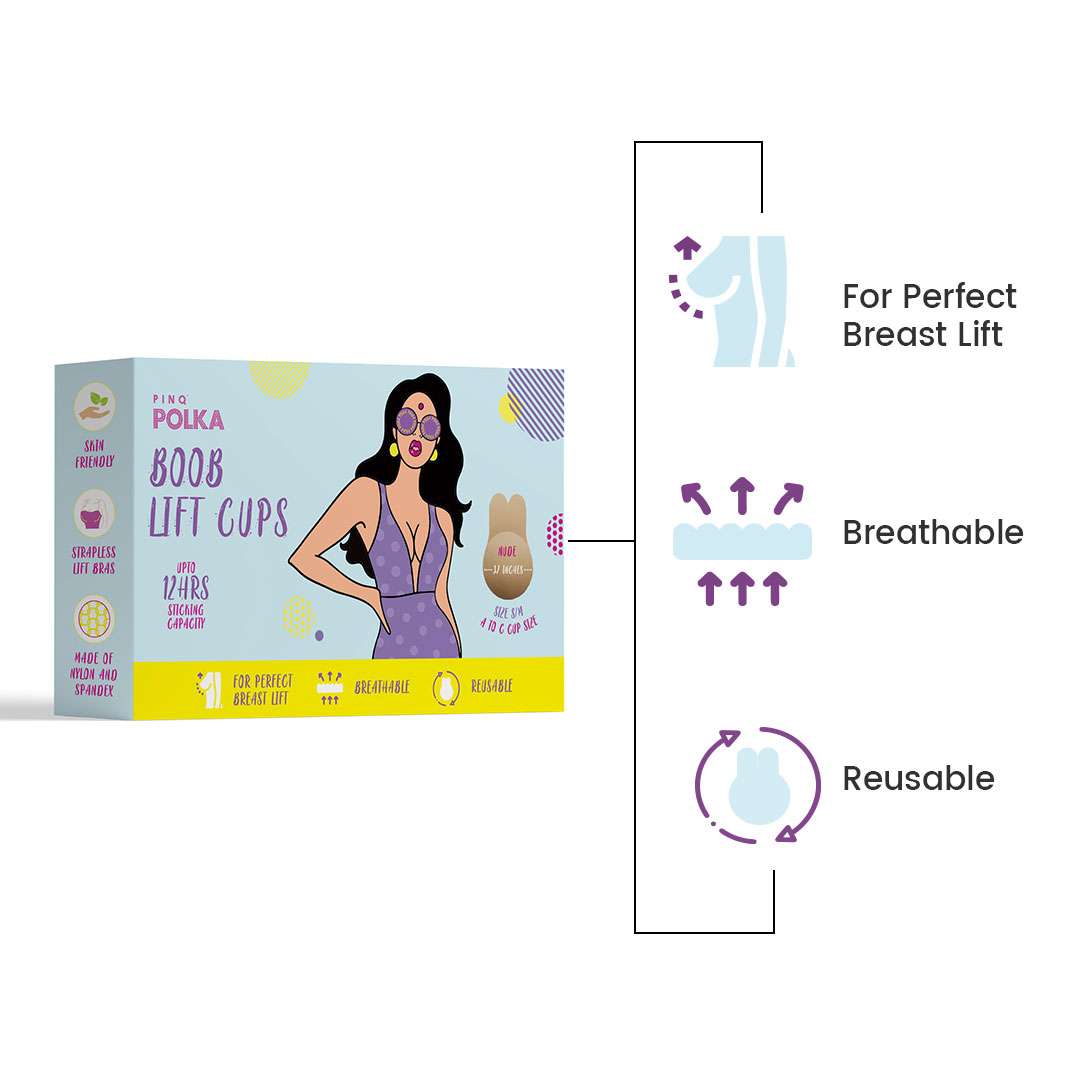 PINQ Premium Ultra Reusable Boob Lift Cup