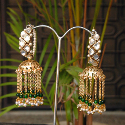 Joyful Jhoomar Hoop Earrings