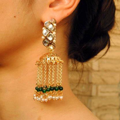 Joyful Jhoomar Hoop Earrings