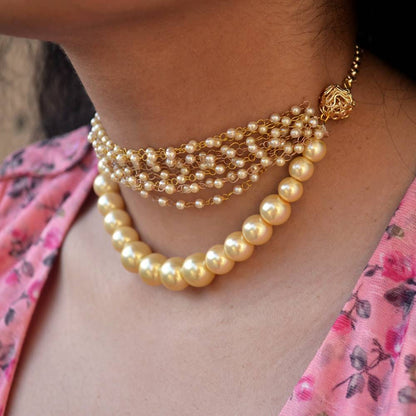 Pearl Choker Necklace