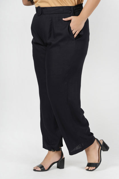 Smoky Black Trouser