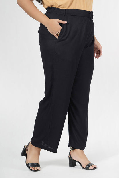 Smoky Black Trouser