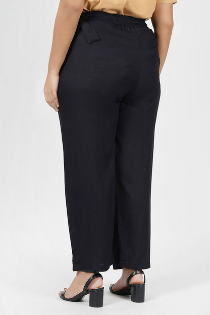 Smoky Black Trouser