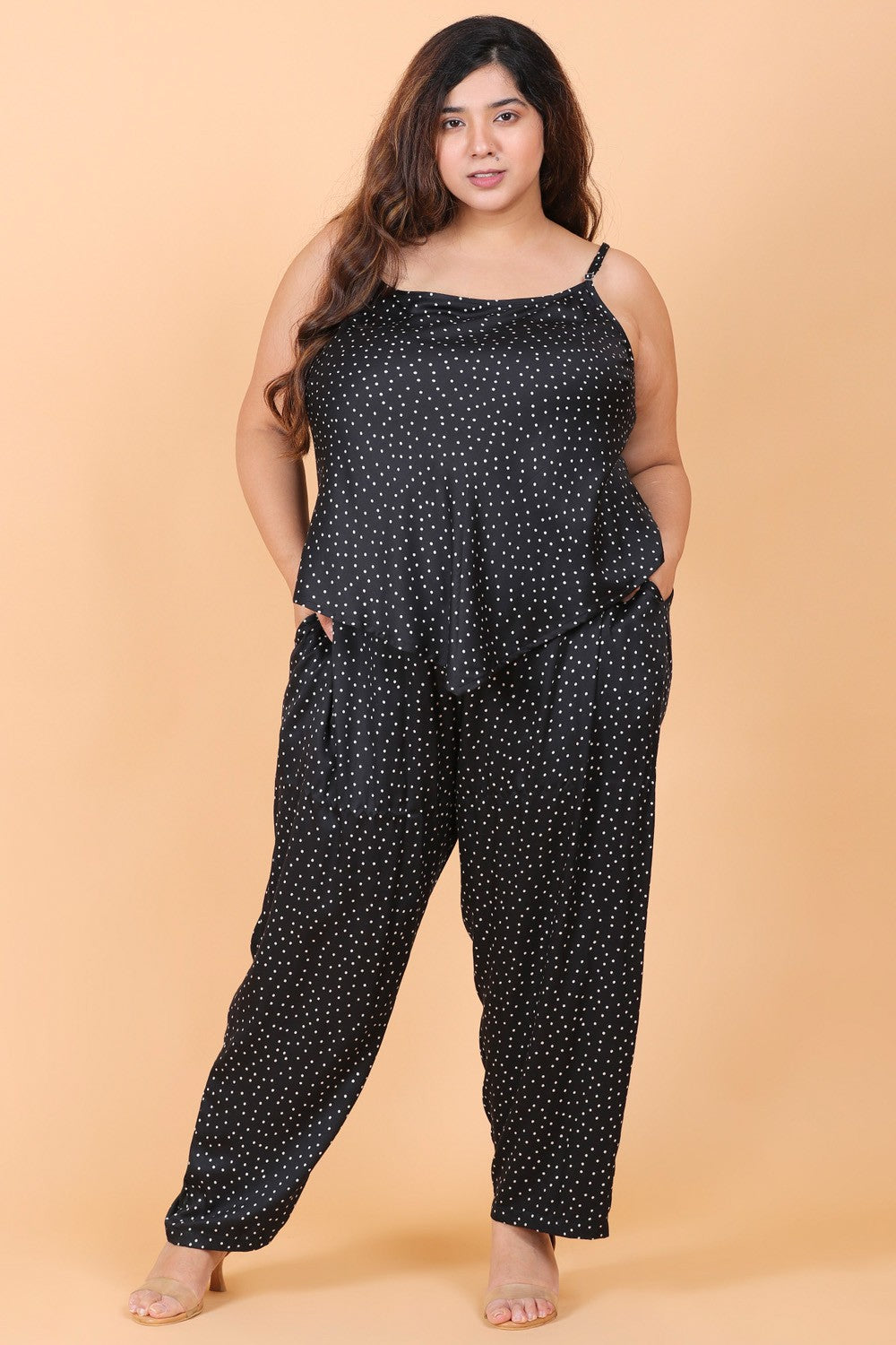 Polka Dot Print Co-ords Set