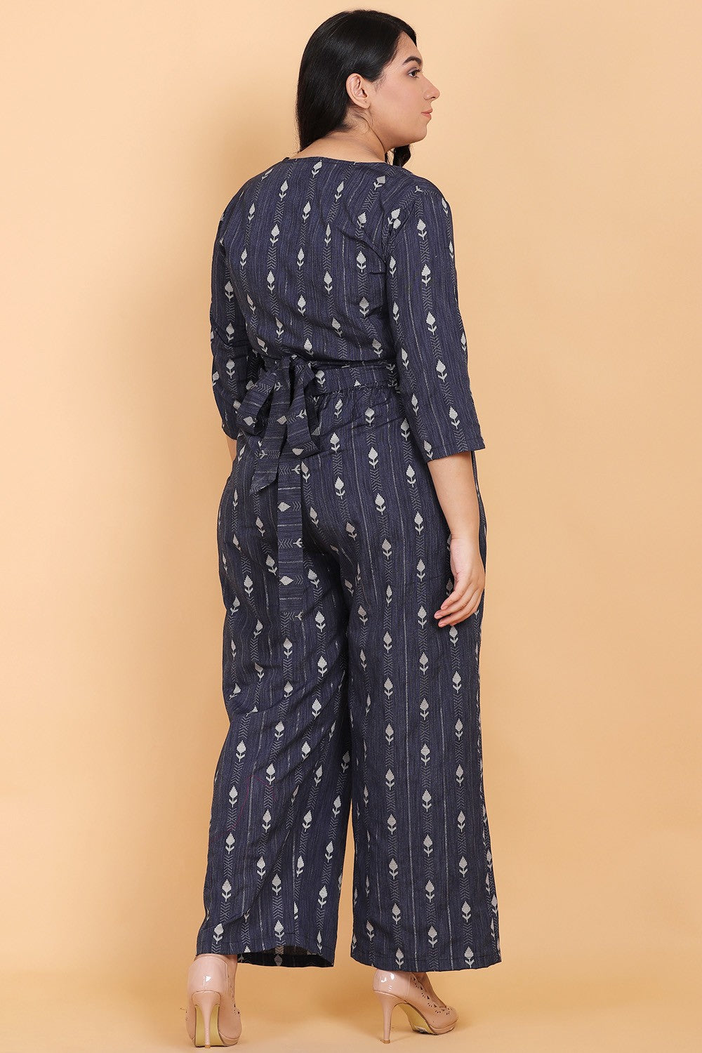 Dark Blue Cotton Co-ords Set