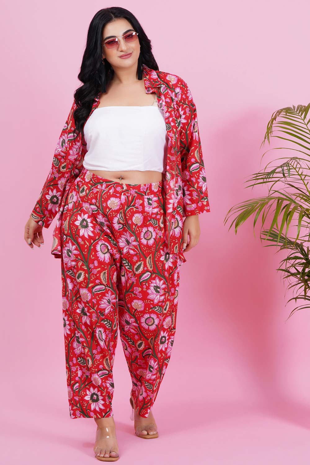 Ladybug Floral Co-Ord Set