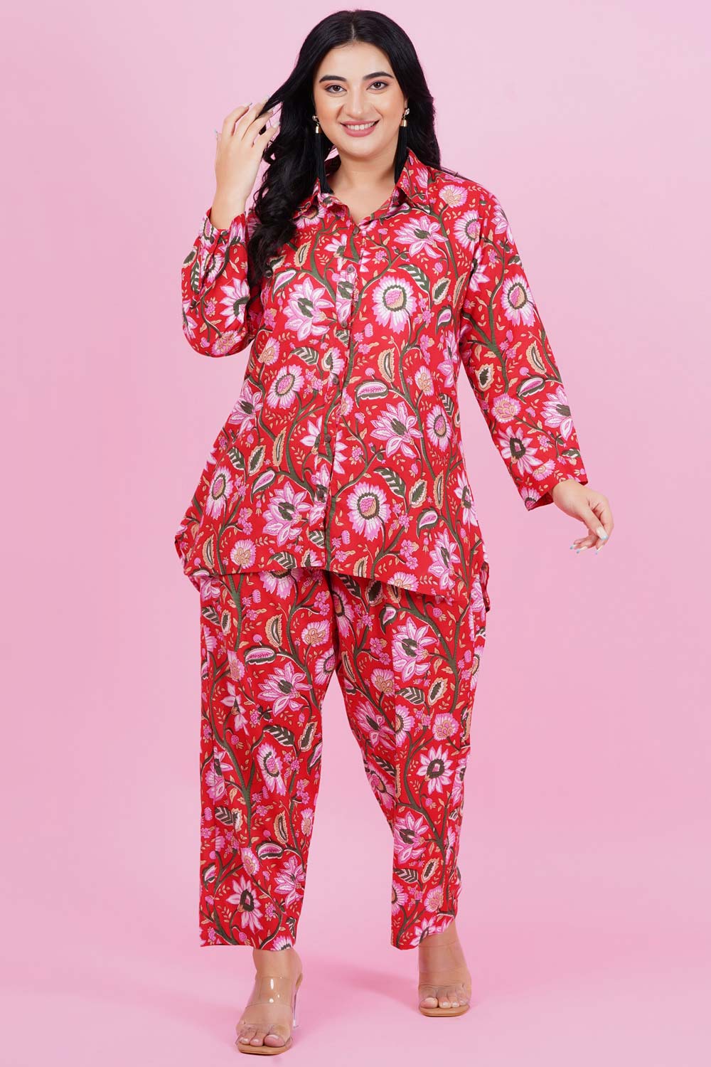 Ladybug Floral Co-Ord Set