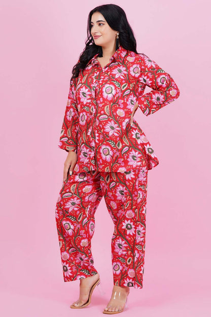 Ladybug Floral Co-Ord Set