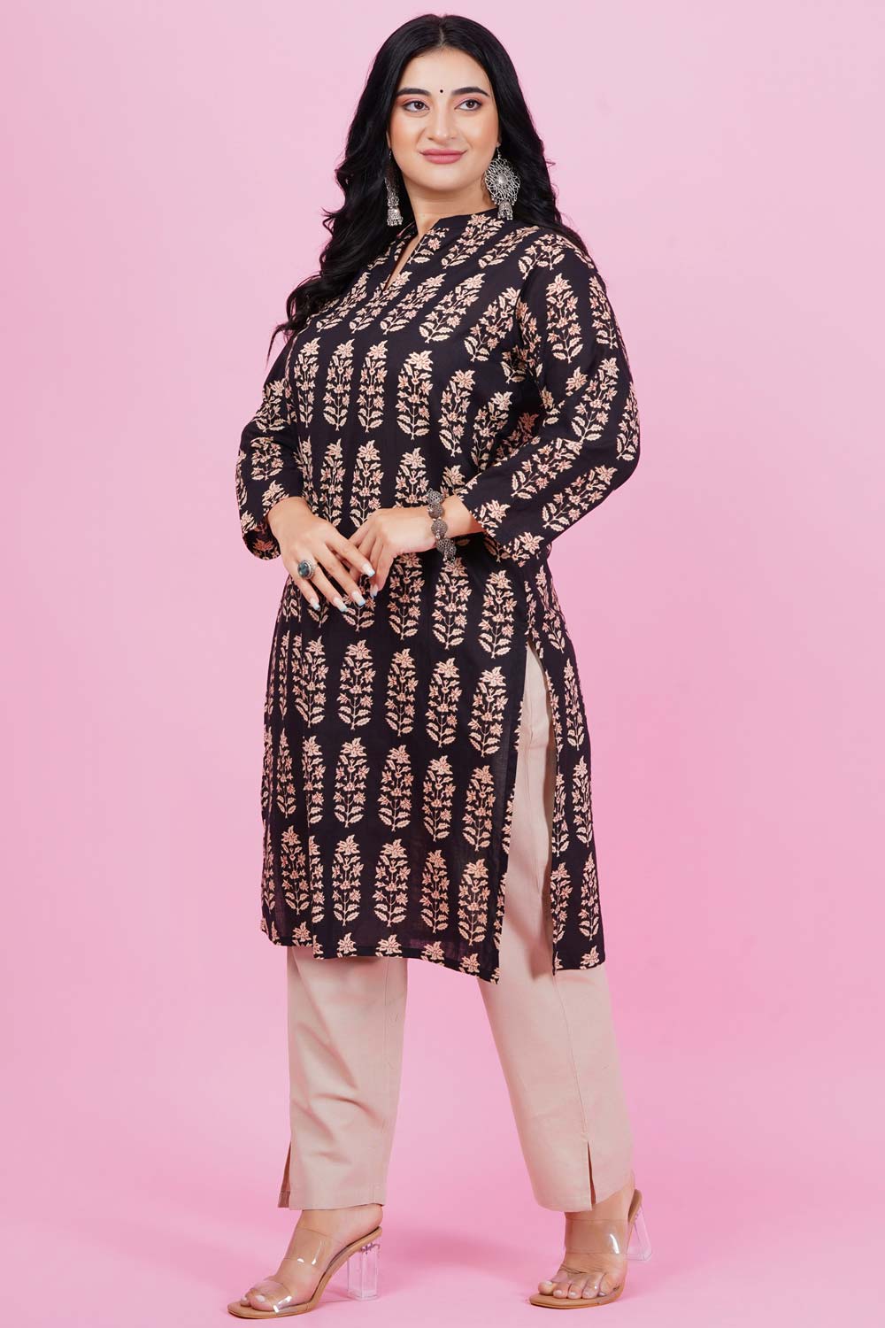 Saanjh Handblock Print Kurta