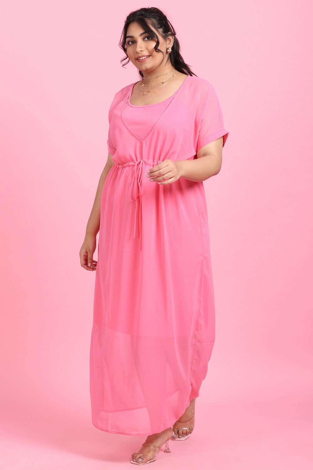 Summer Pink Gown