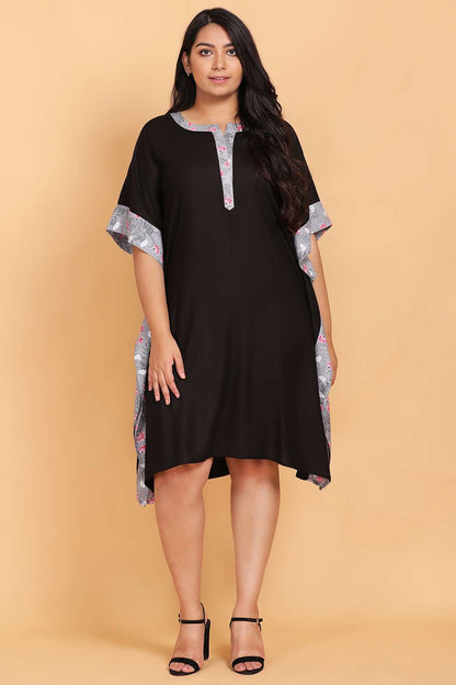 Kaftan Black Dress