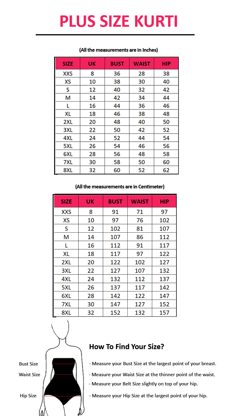 Kurta-Size-Chart