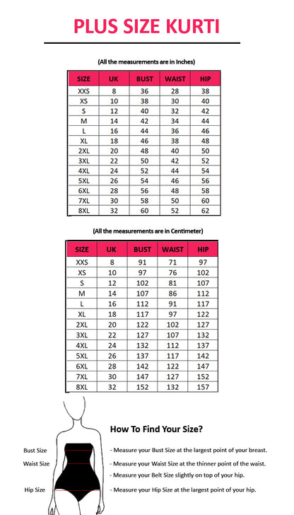 Kurta-Size-Chart