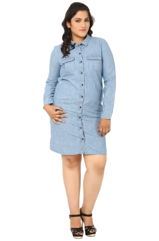 Denim Shirt Tunic