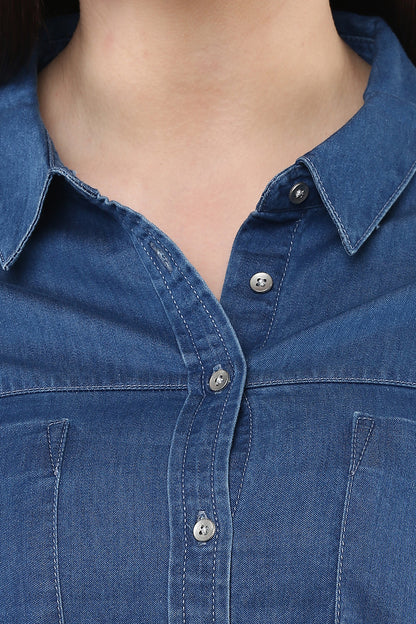 Blue Denim Shirt