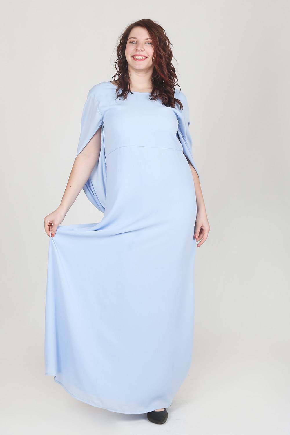 Light Blue Evening Gown