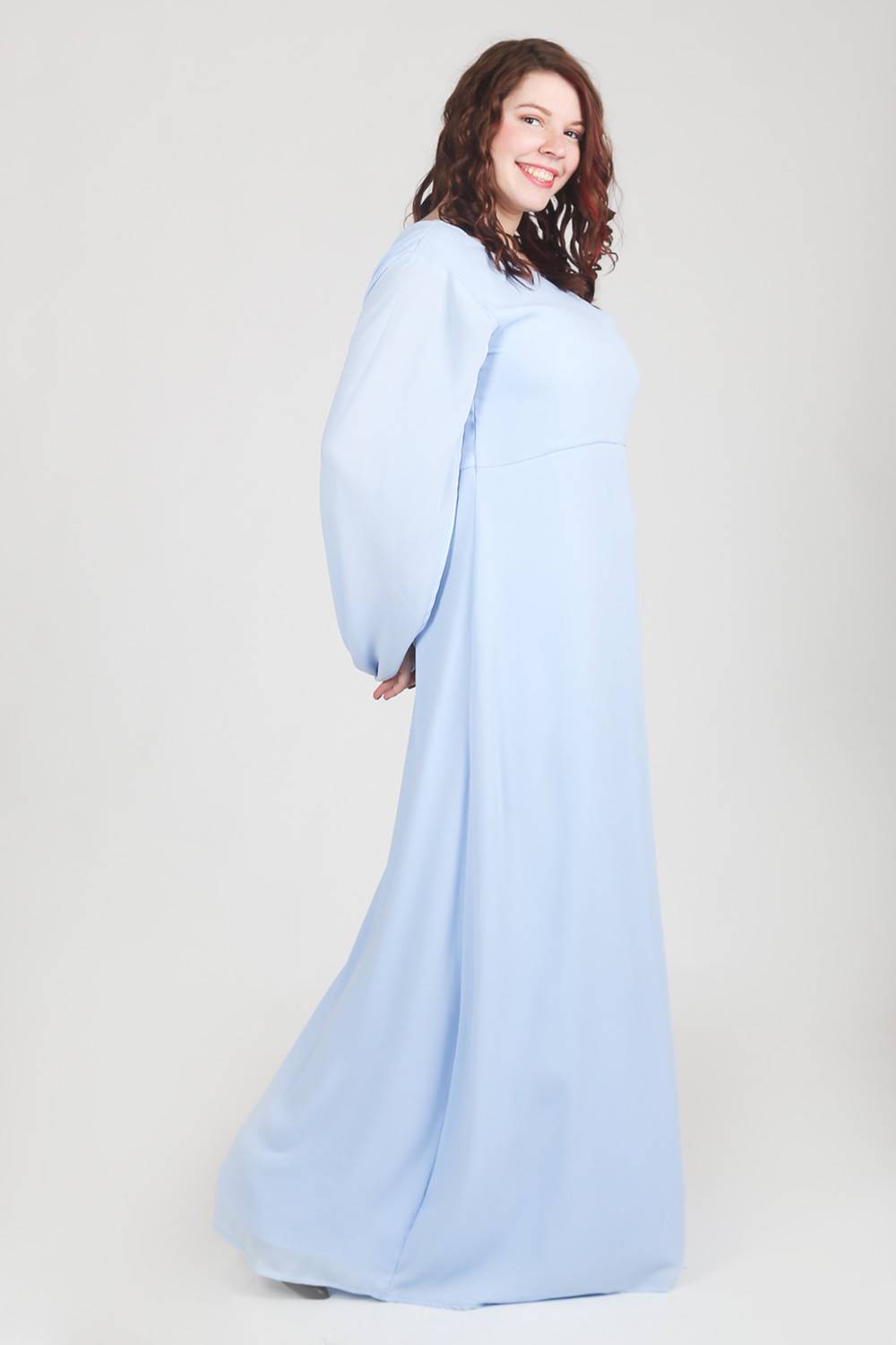 Light Blue Evening Gown