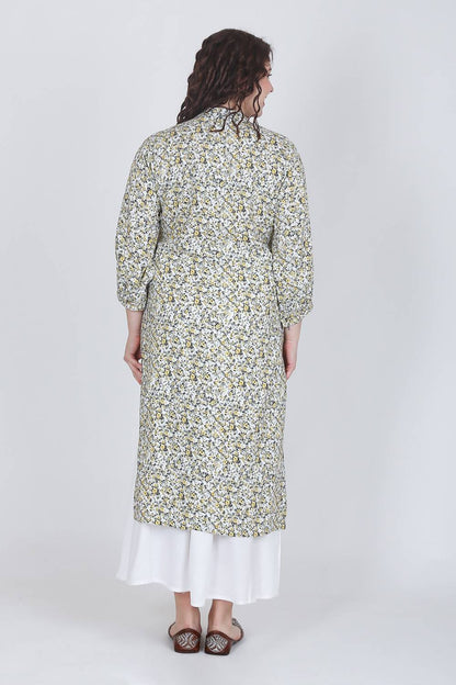 Floral Printed Long Kurti