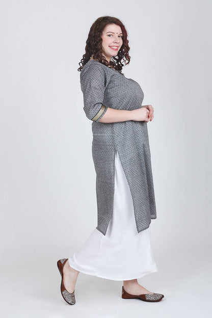 Grey Dobby Kurti