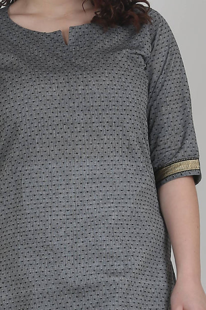 Grey Dobby Kurti