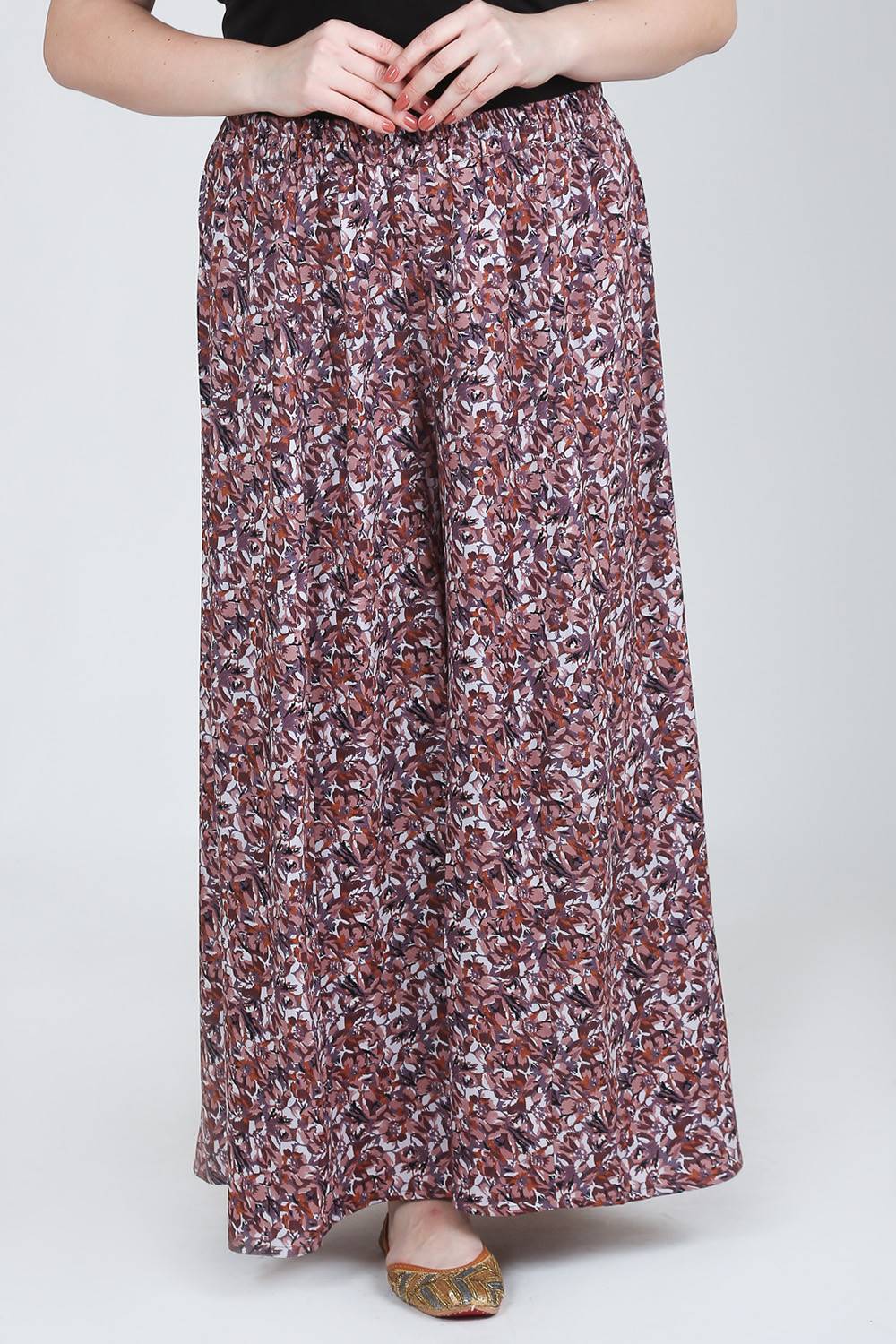 Autumn Printed Skirt Palazzo