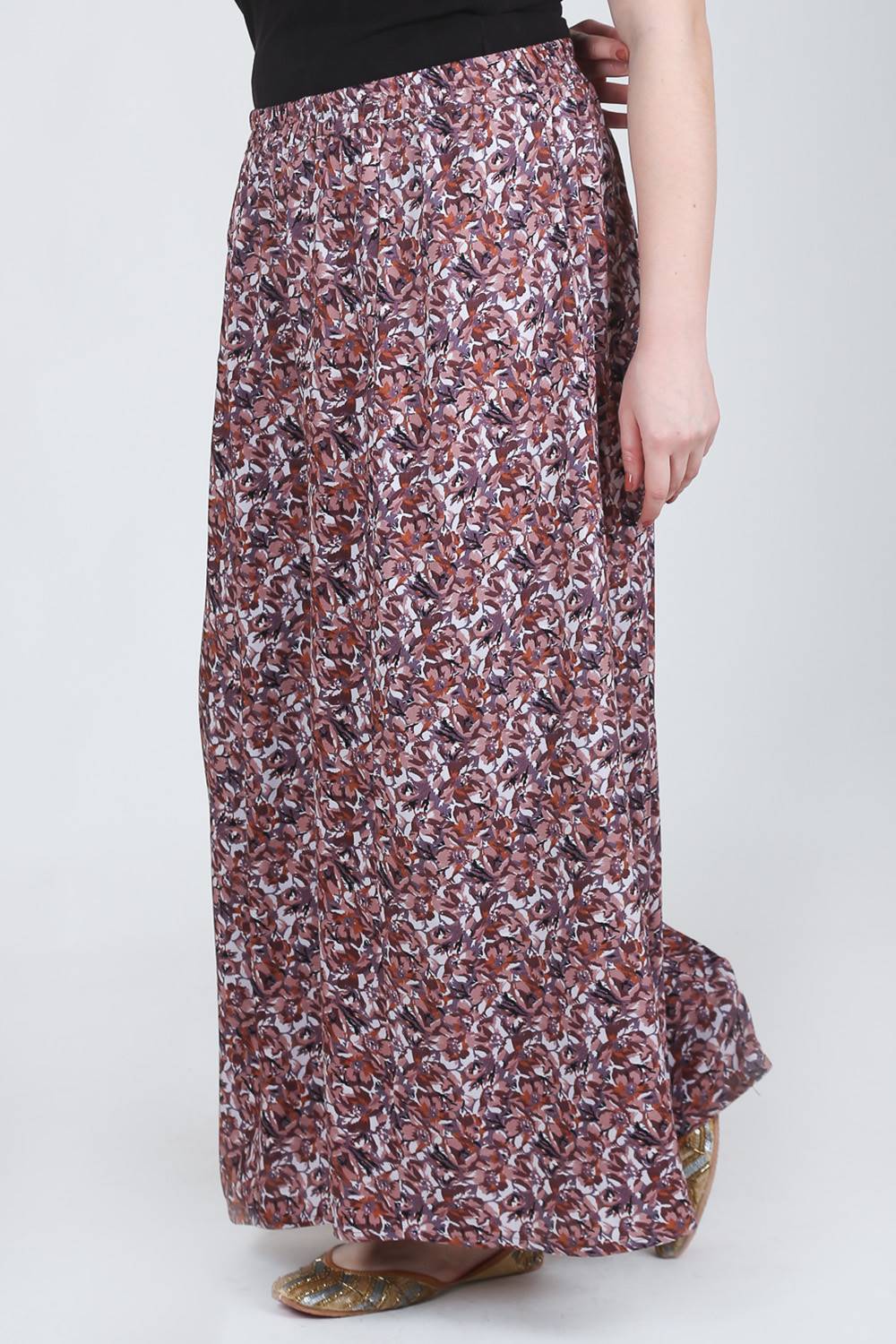 Autumn Printed Skirt Palazzo