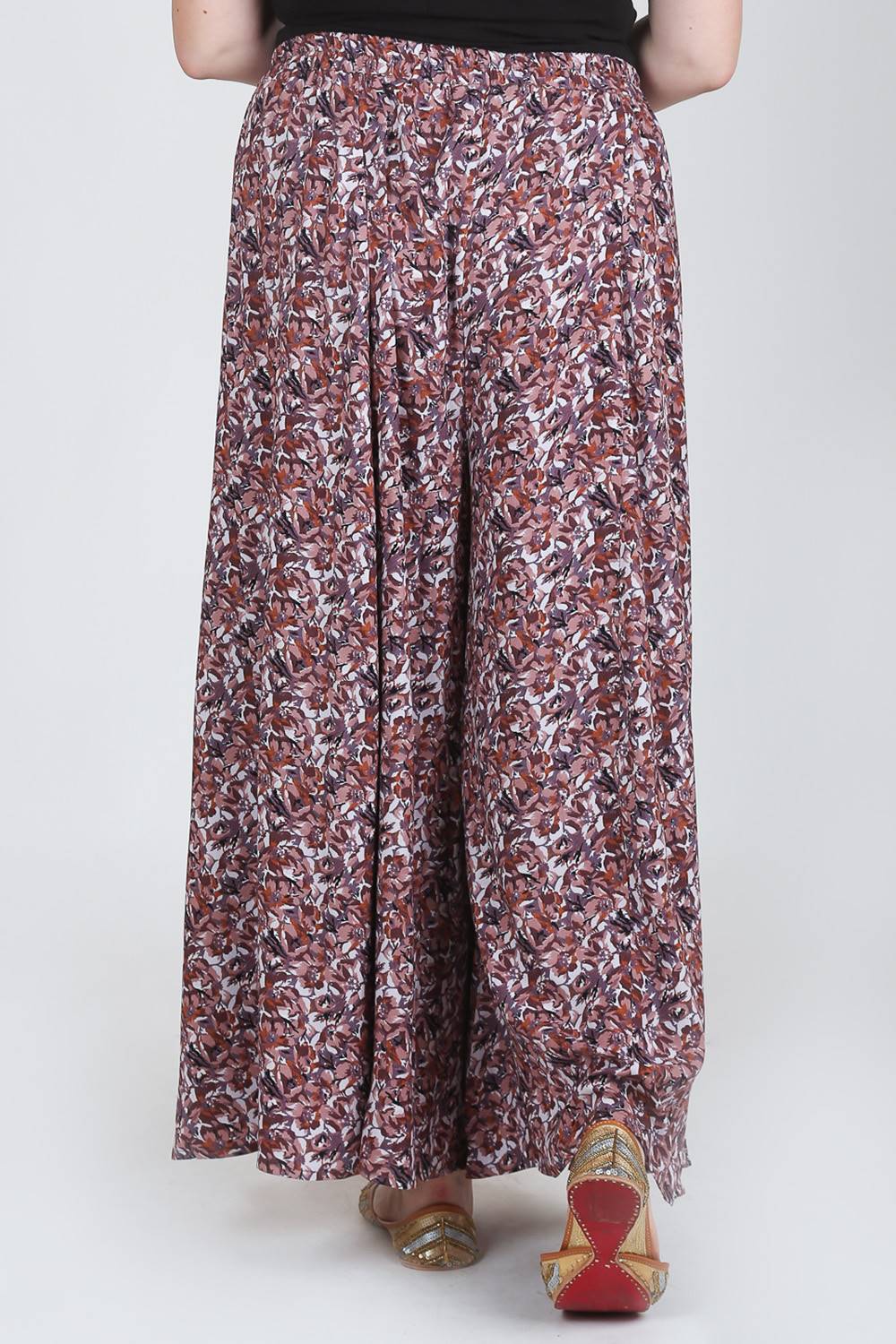 Autumn Printed Skirt Palazzo