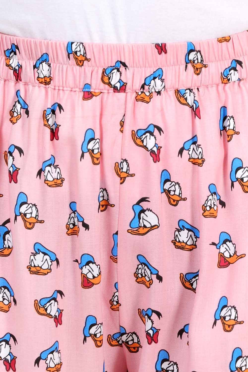 Plus Size Cartoon Print Pyjama