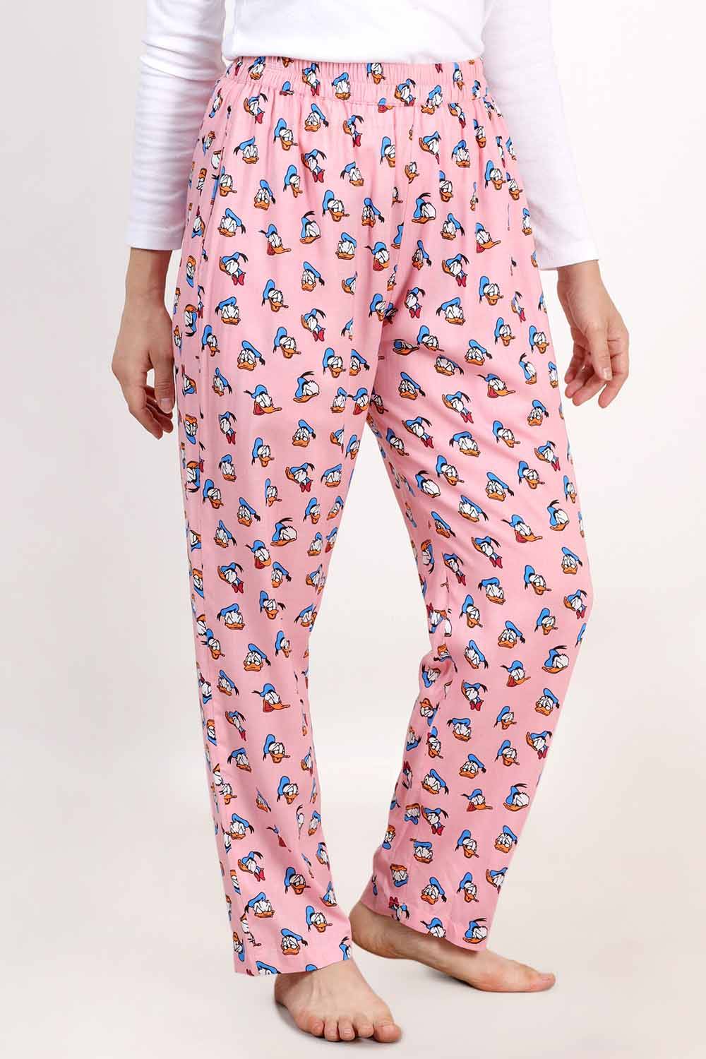 Plus Size Cartoon Print Pyjama