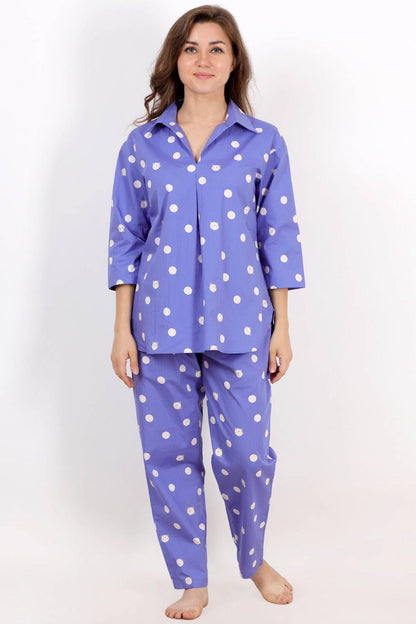 Plus Size Funky Print Top &amp; Pyjama Set