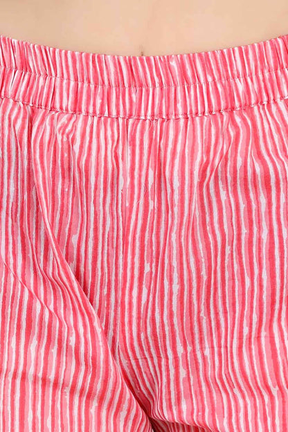 Pink Stripes Palazzo