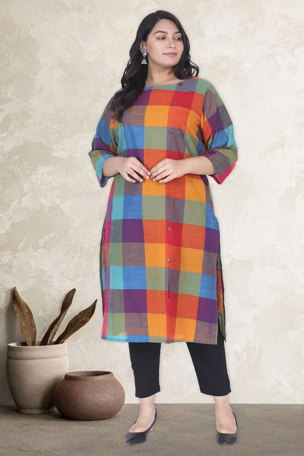 Plus size kurta