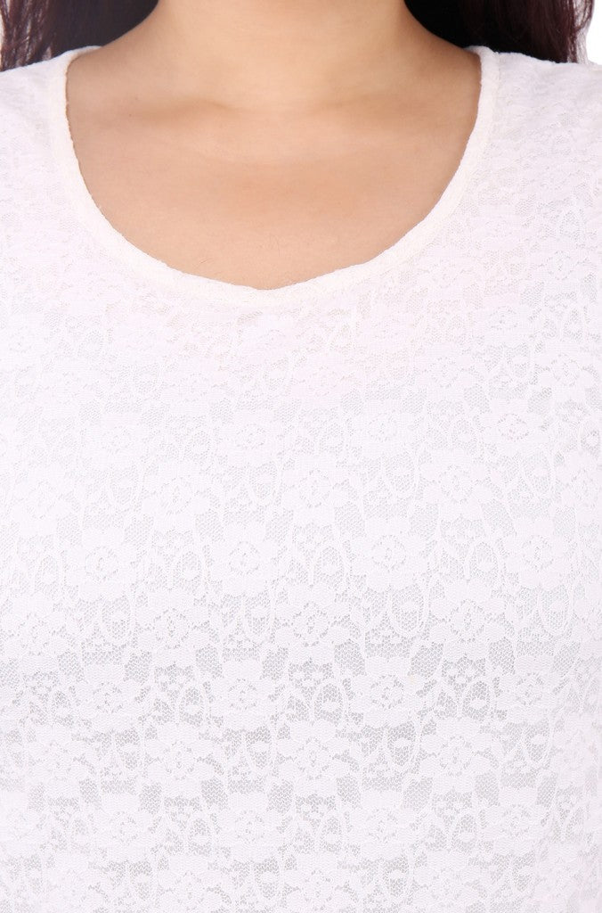 White Lace Top