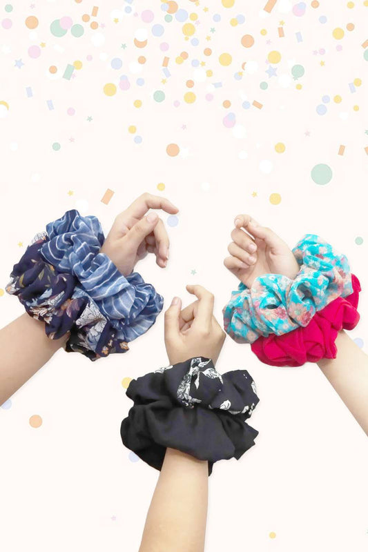 Bold & Fancy Scrunchies