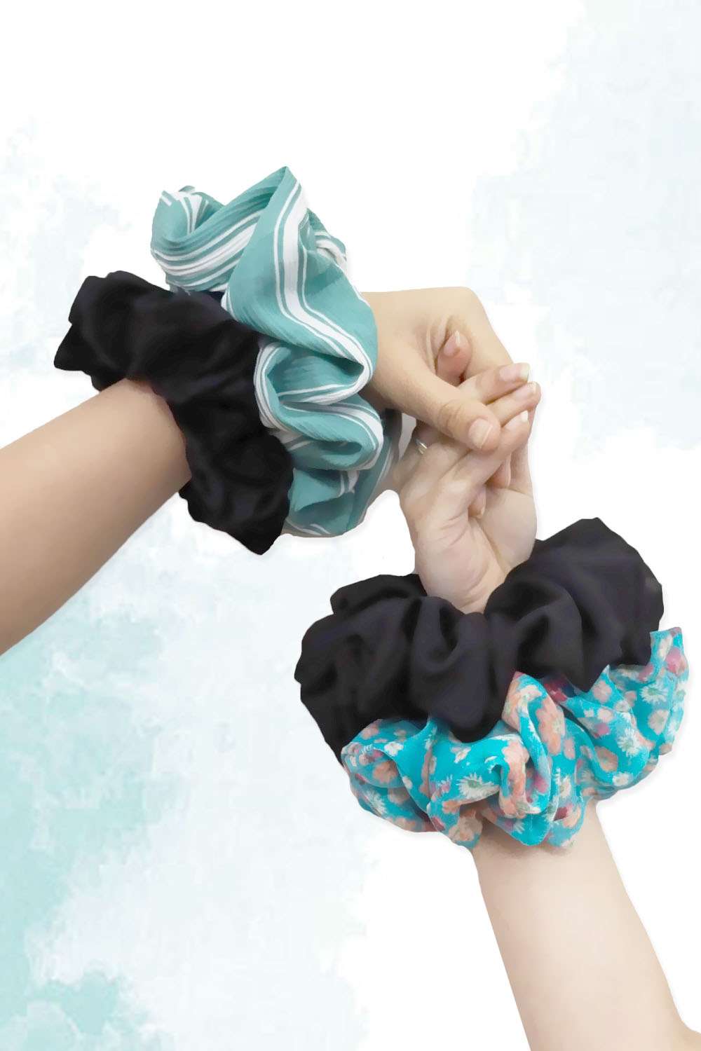 Bold & Fancy Scrunchies