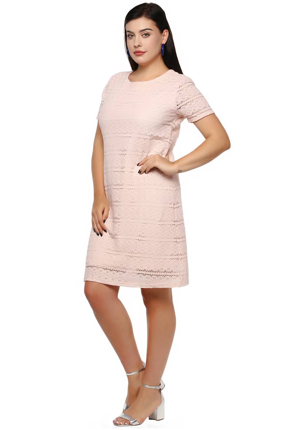 Plus Size Lace Dress