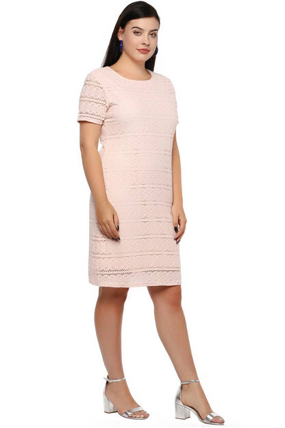 Plus Size Lace Dress