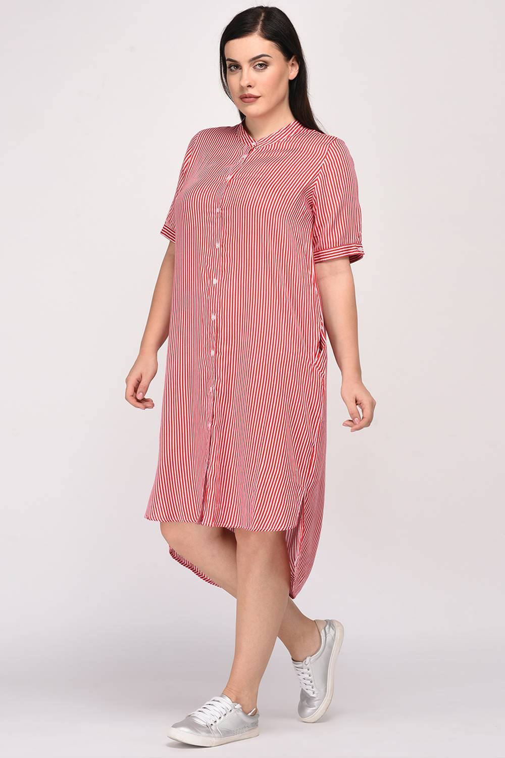 High Low Shirt Dress