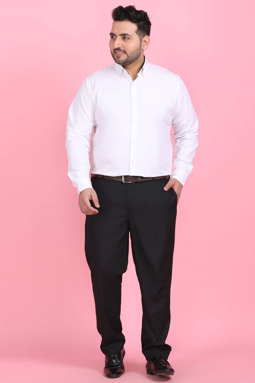 Men's Formal White Shirt